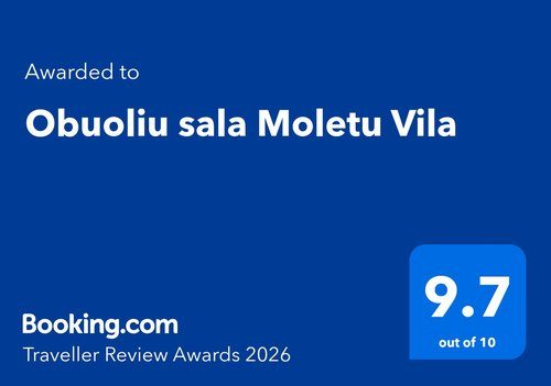 Booking.com Award 9.7 — 2026